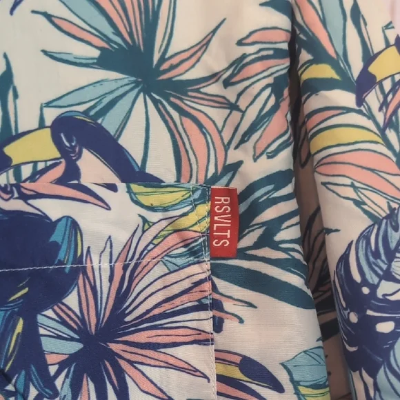 RSVLTS Tropical Toucan Print Shirt - Multicolor - Picture 4 of 7
